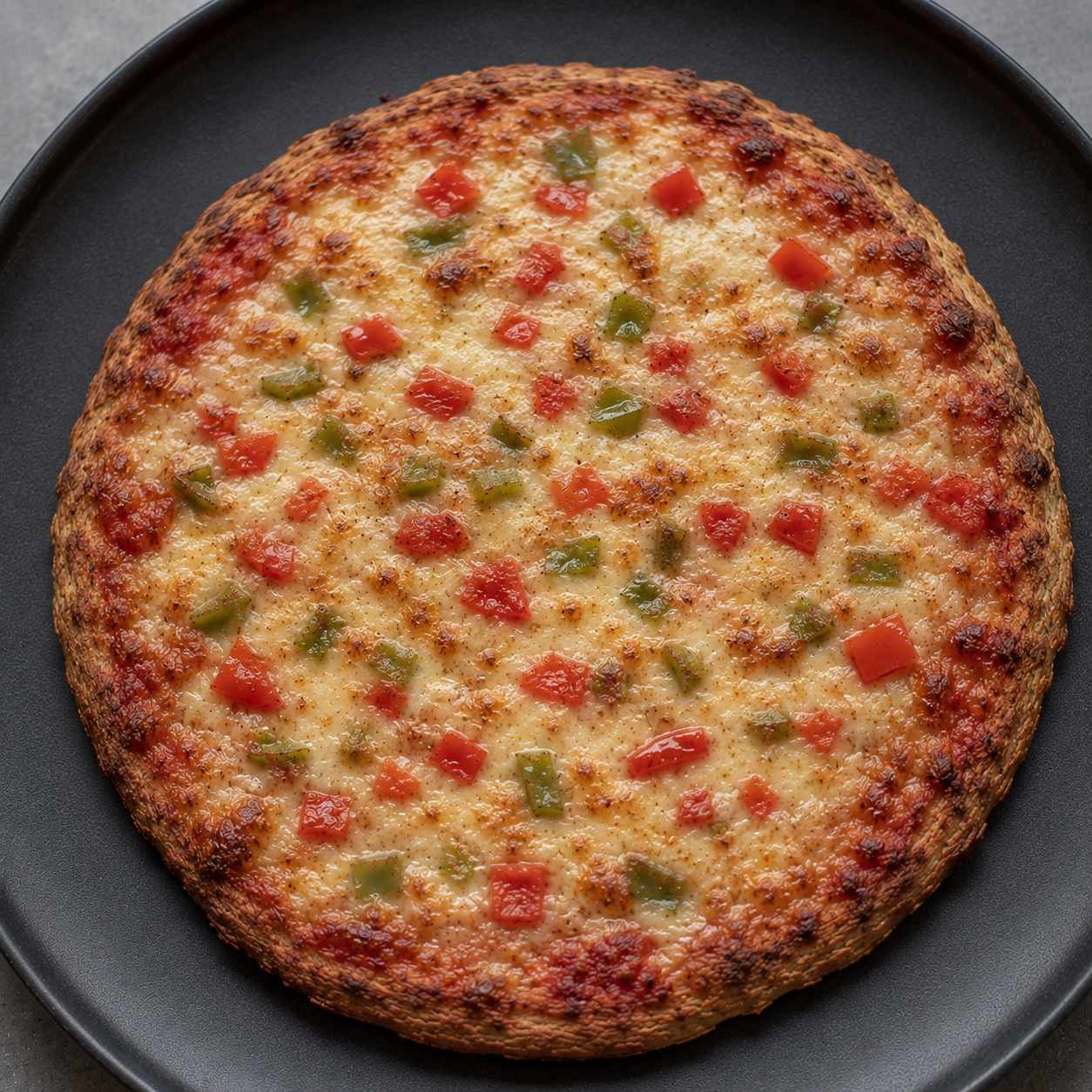 Vegetables Chicken Crust Protein Pizza