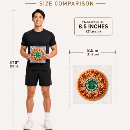 Vegetables Chicken Crust Protein Pizza